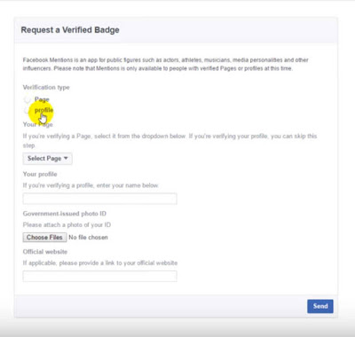 Cara Mendapatkan Verifikasi Facebook Ceklis Biru Resmi